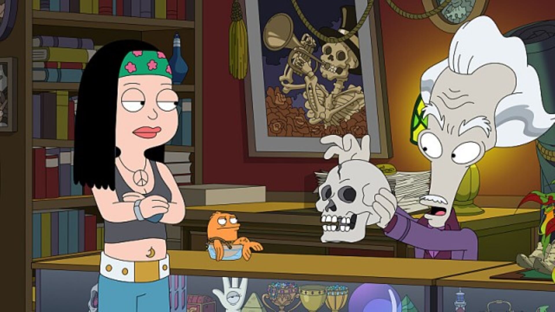 American Dad S21E7 Reaper Madness