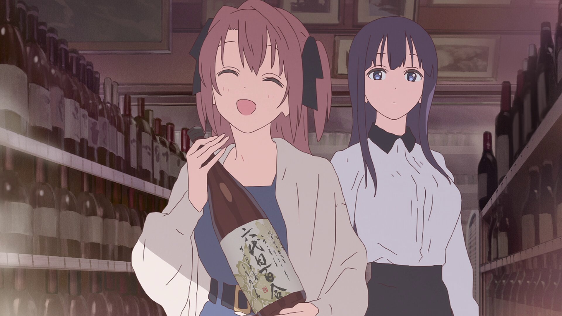 Botan Kamiina Fully Blossoms When Drunk S1E2 Episode 2