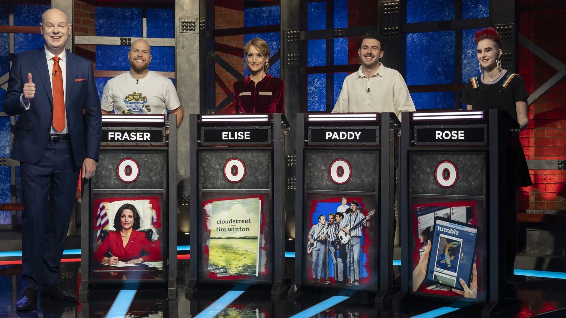 Hard Quiz S11E14 Veep, Cloudstreet, The Beach Boys, Tumblr