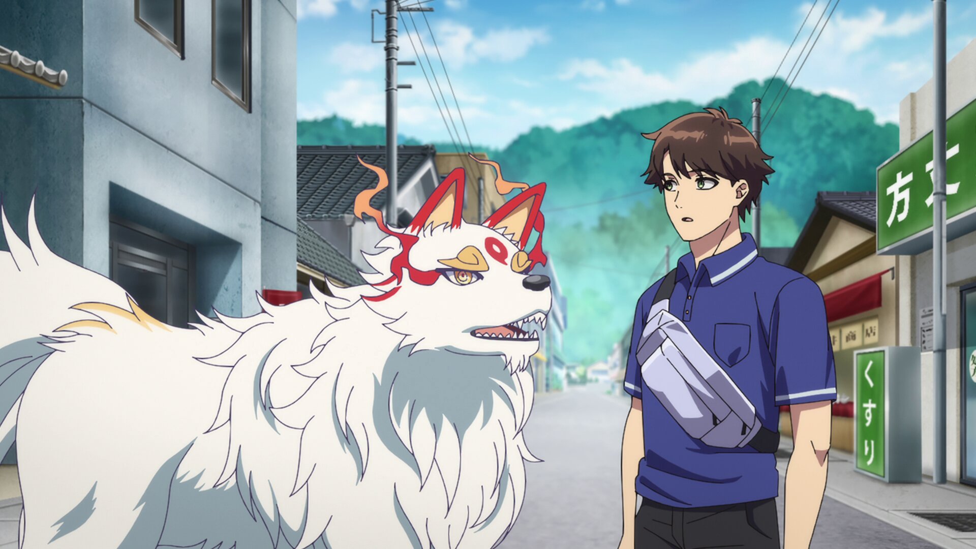 Kami no Niwatsuki Kusunoki-tei S1E3 Training Wind Power in the Sacred Ground