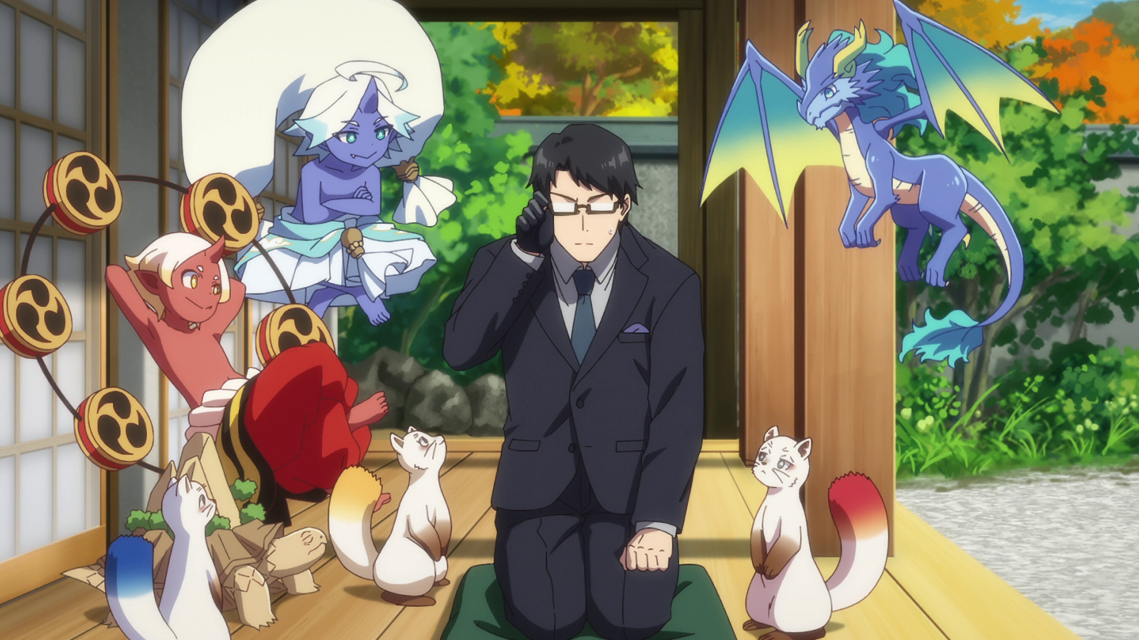 Kami no Niwatsuki Kusunoki-tei S1E4 Off to the Other World to Exorcise the Evil Spirit