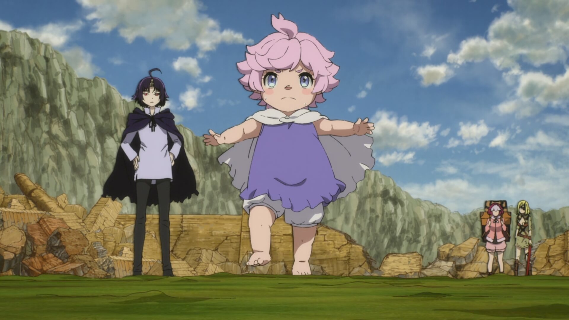 Kurebatesu -Majû no Ô to Akago to Kabane no Yûsha- S1E12 Return of the King
