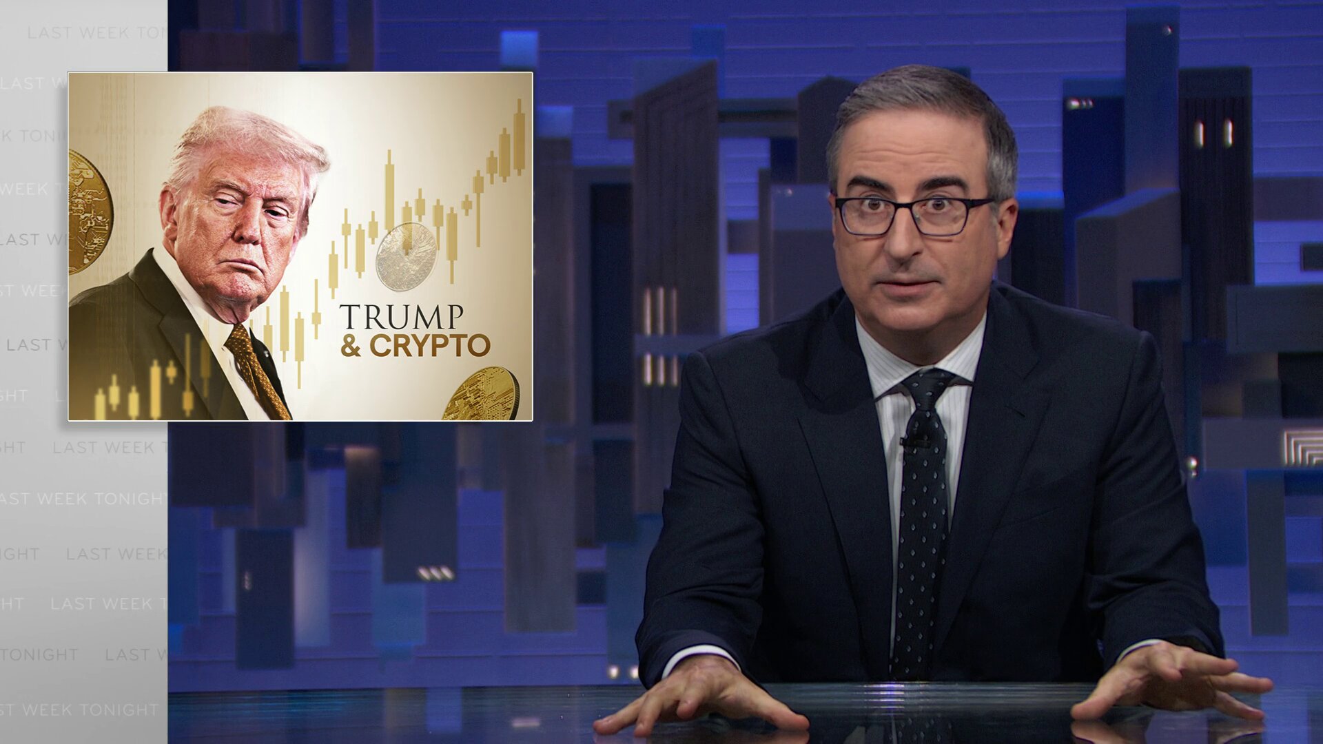 Last Week Tonight with John Oliver S13E18 Trump Cryptocurrency