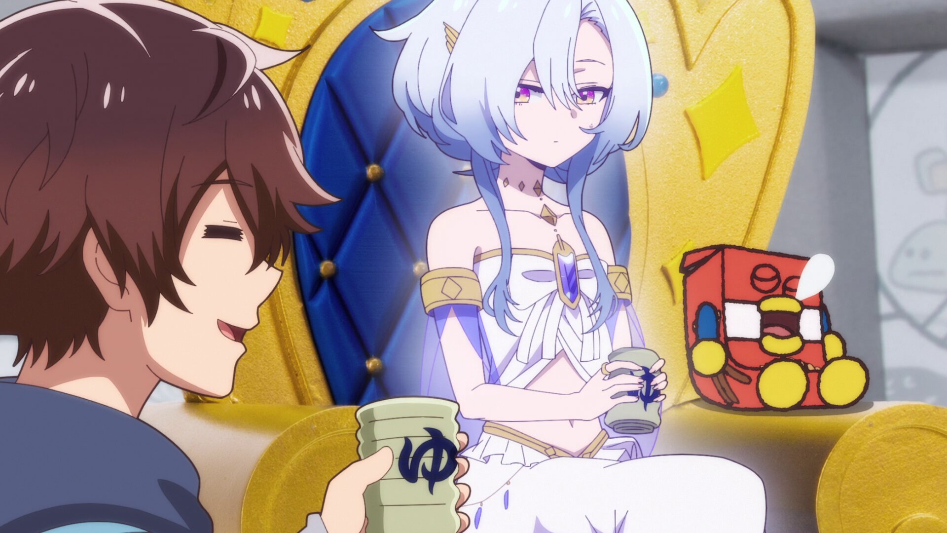 Megami Isekai Tensei Nani ni Naritai Desu ka Ore Yuusha no Rokkotsu de S1E2 Hermit Crab / Right Door to the Demon King's Castle