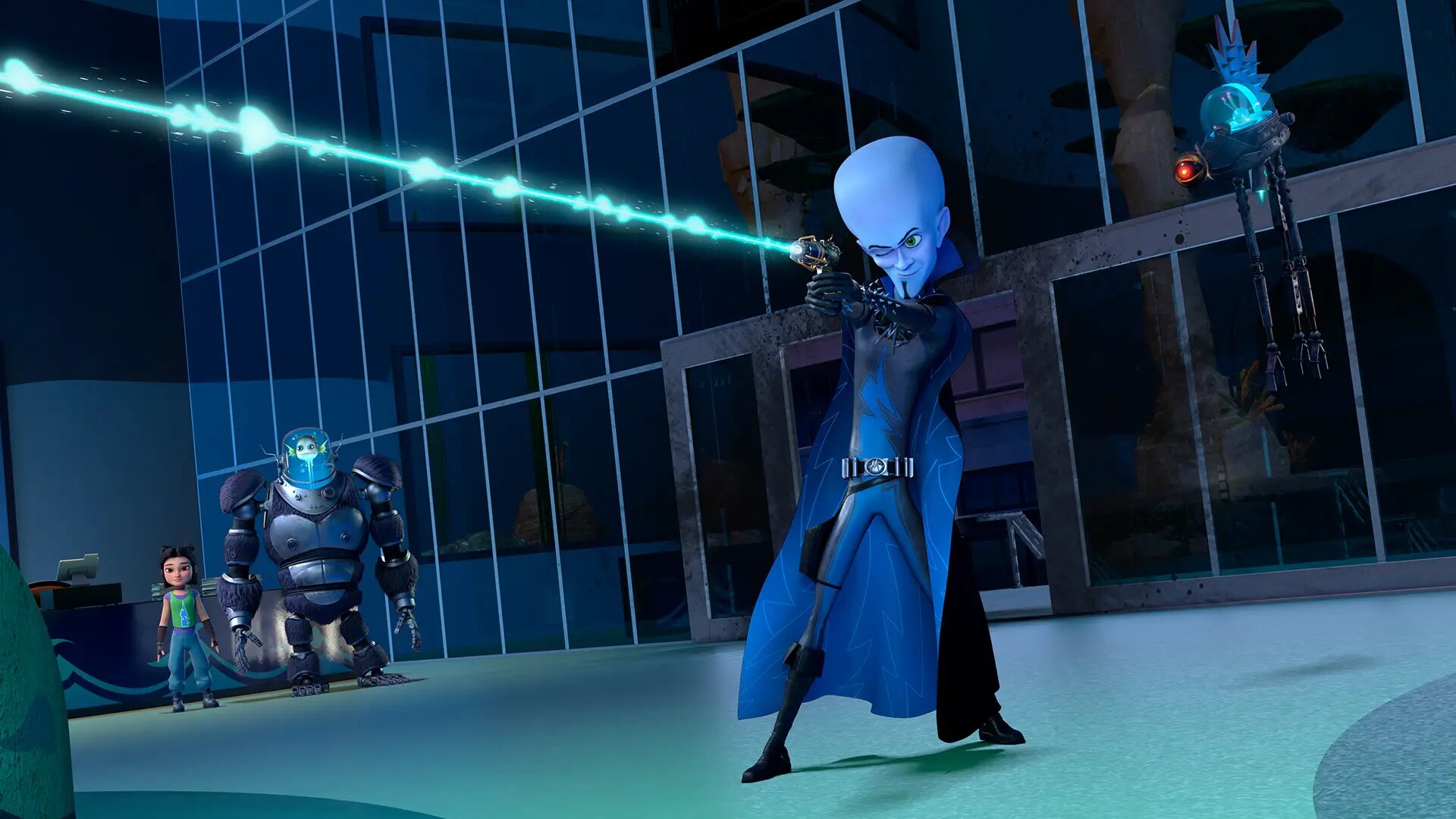 Megamind Rules! S1E1 Megamind vs. Dude Monkey