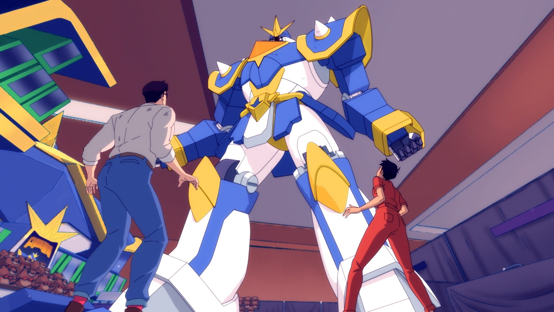 My Adventures with Superman S3E2 Mobile Suit Toyman
