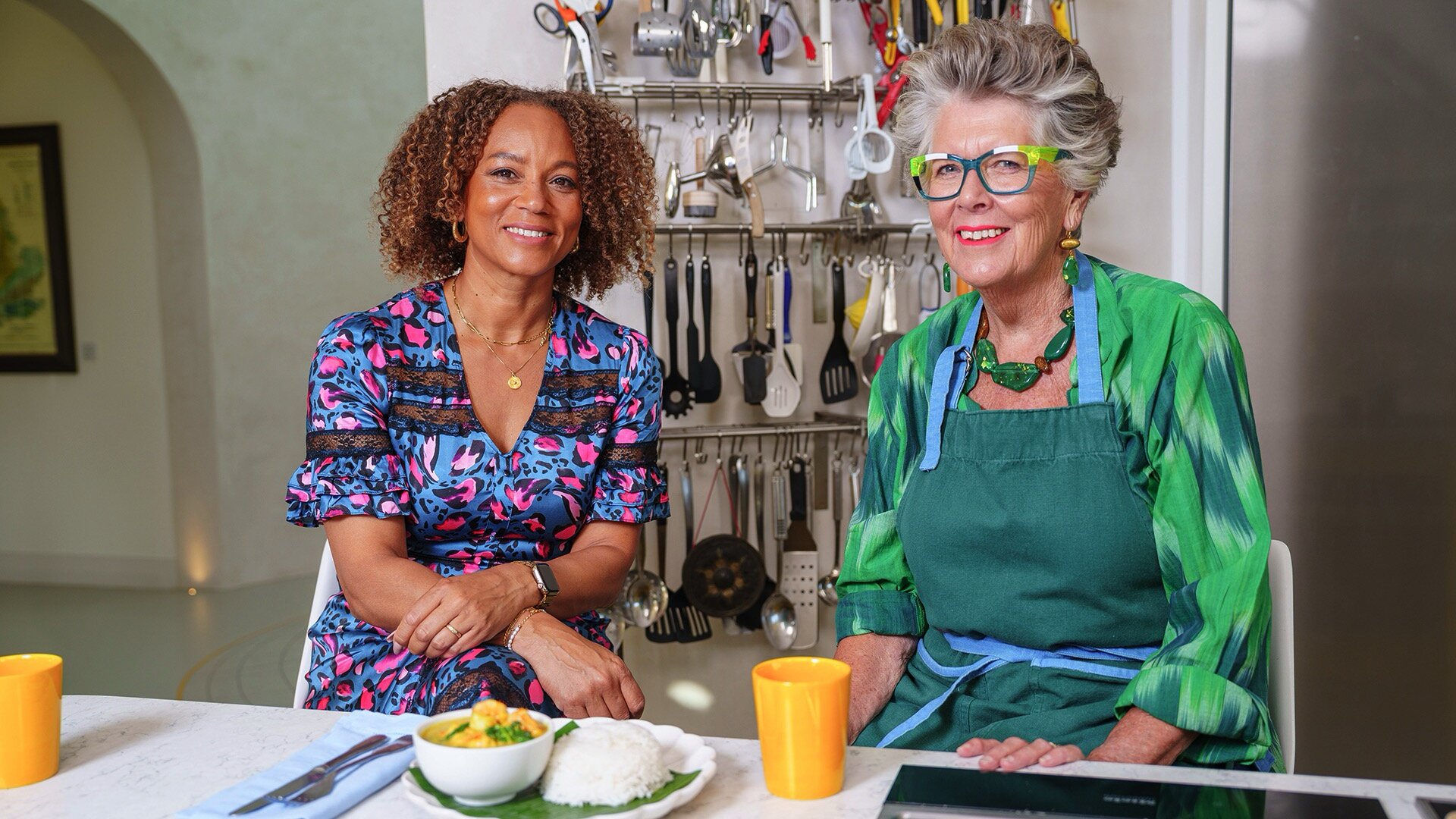 Prue Leith's Cotswold Kitchen S3E1 Angela Griffin