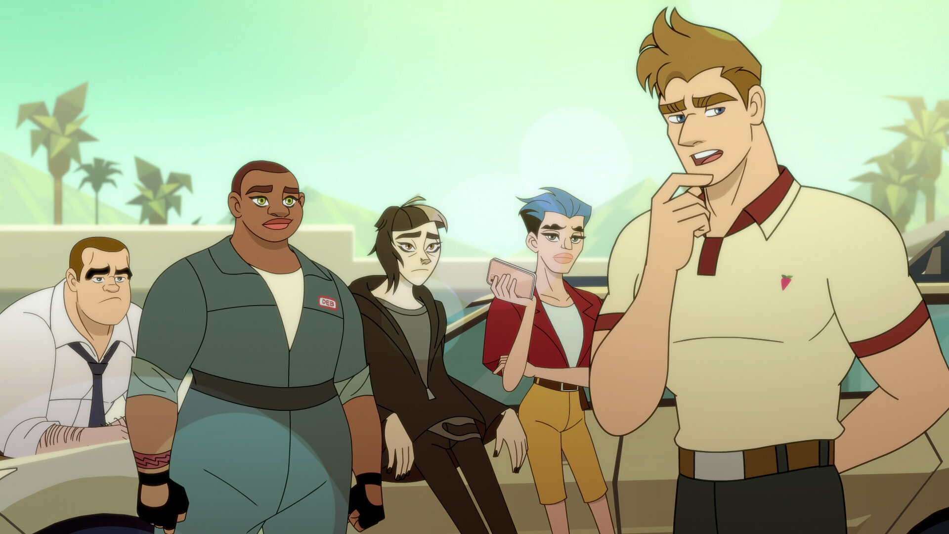Q-Force S1E8 Greyscale