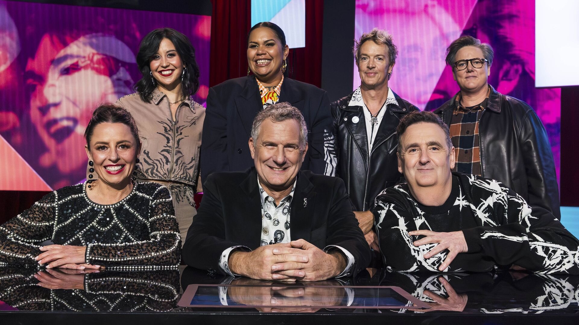 Spicks And Specks S13E7 BARKAA, Chris Cheney, Nina Oyama, Hannah Gadsby, Miss Kaninna