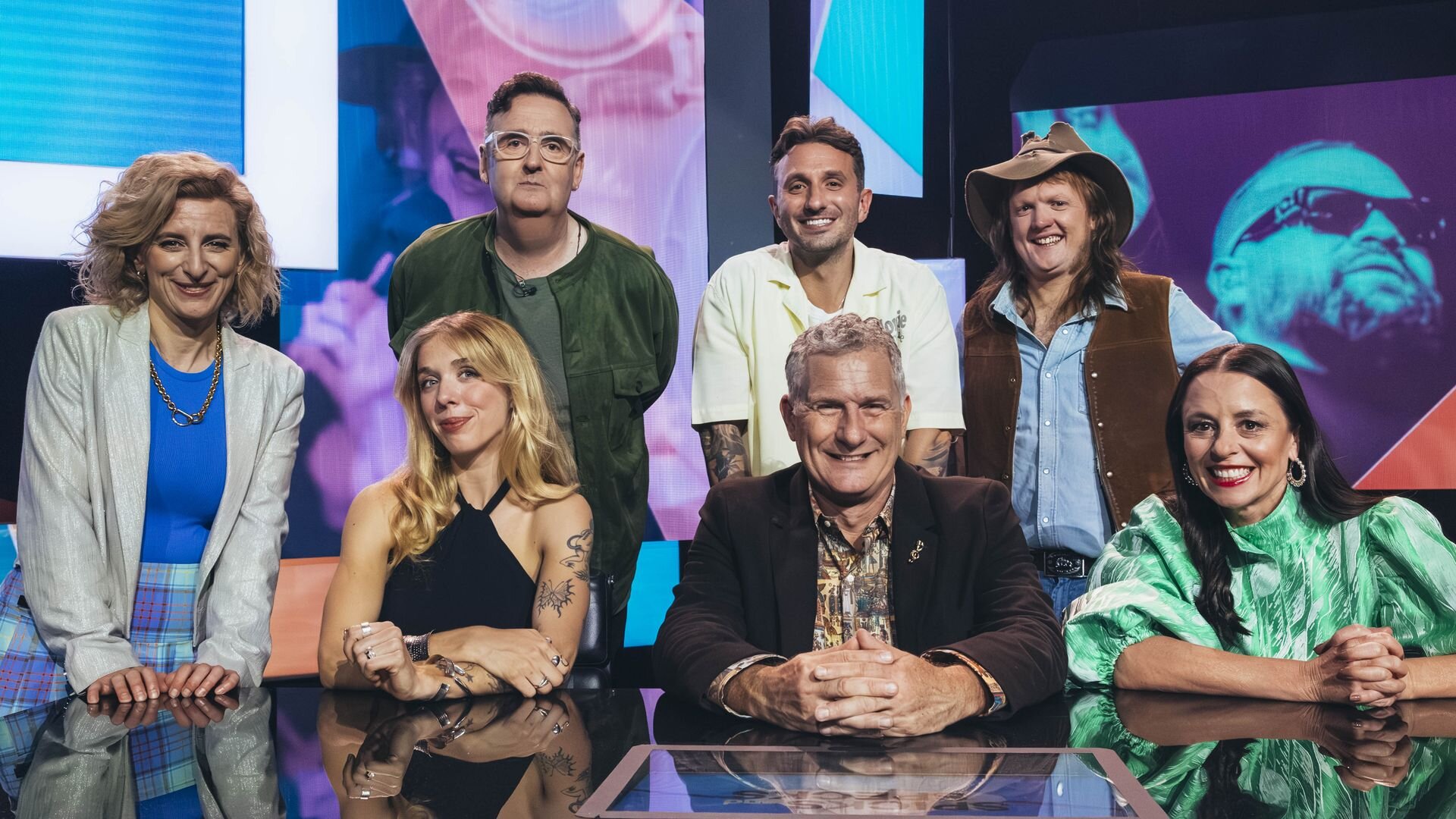 Spicks And Specks S13E9 Jaida Stephenson, Watty Thompson, Tommy Little, Felicity Ward, Regurgitator
