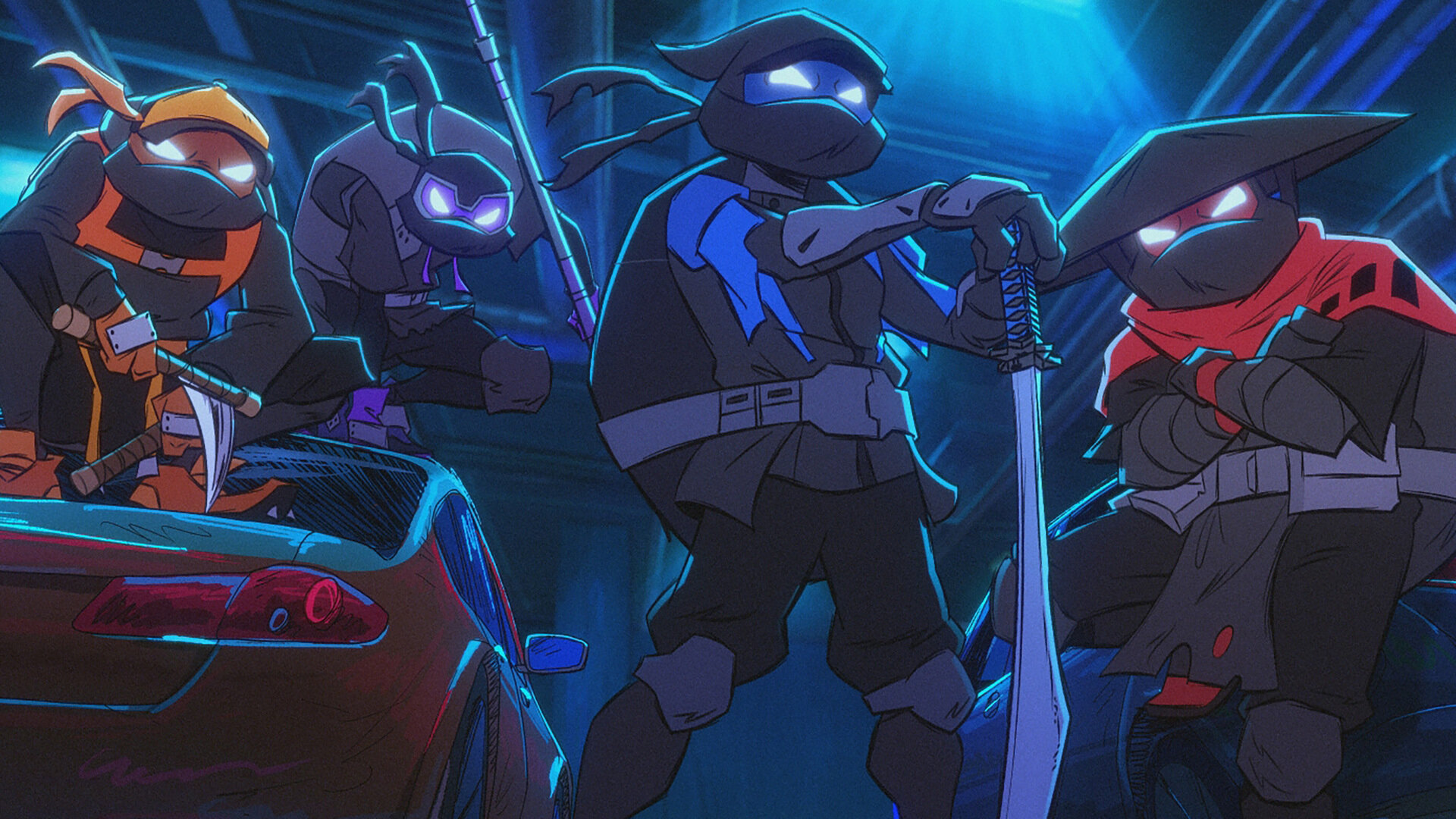 Tales of the Teenage Mutant Ninja Turtles S2E7 Rise of the Night Ninja