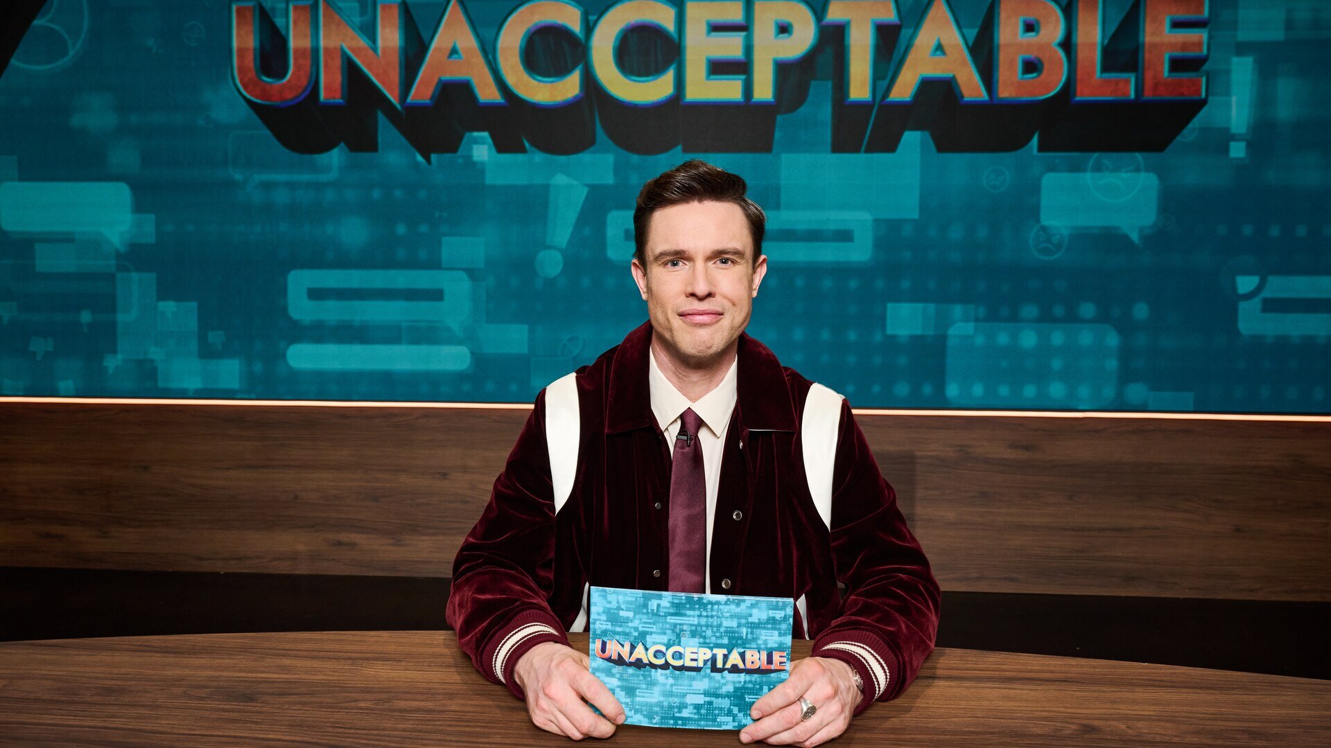 Unacceptable S1E1 Roisin Conaty, Romesh Ranganathan, Katherine Ryan, Sophie Willan