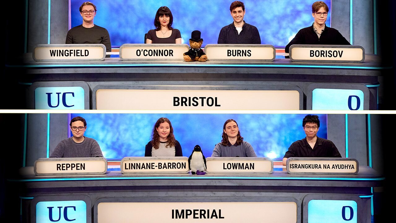 University Challenge S56E1 Bristol v Imperial
