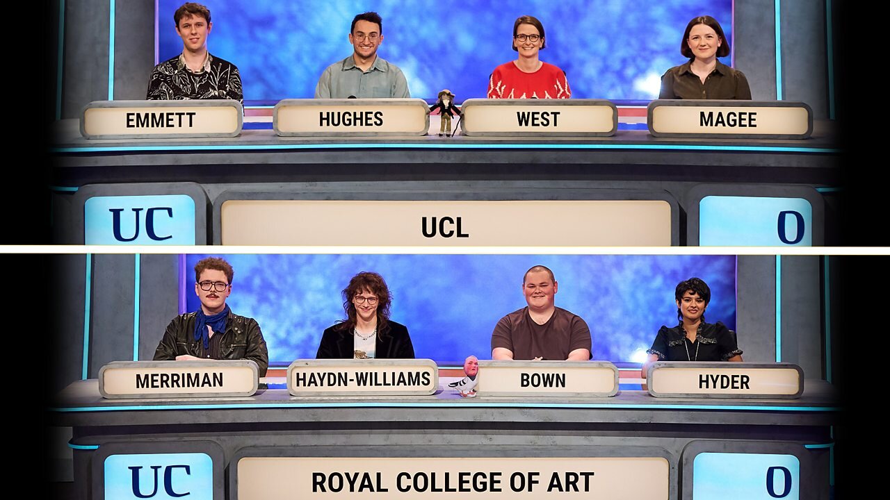 University Challenge S56E10 UCL v Royal College of Art