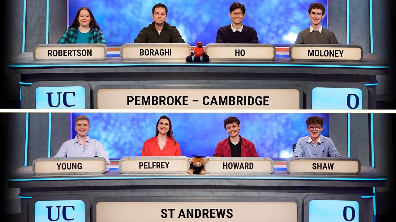 University Challenge S56E7 Pembroke College, Cambridge v St Andrews